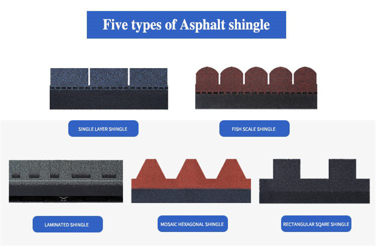 standard asphalt roofing shingles