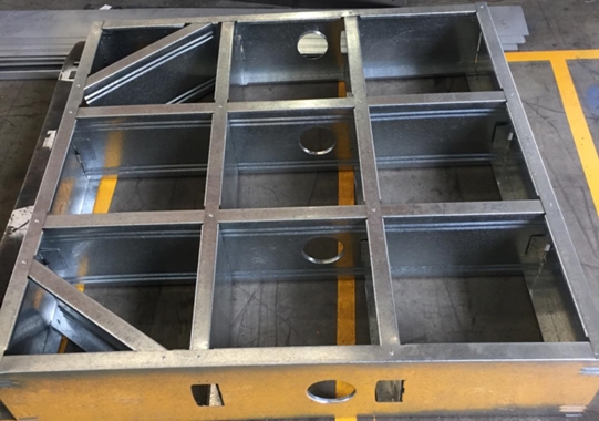 Galvanized Steel Floor Joists System