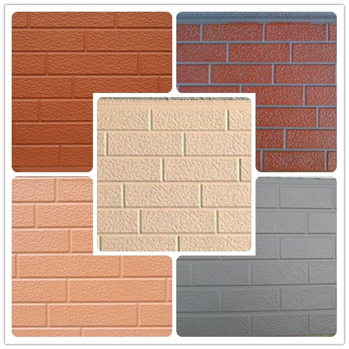 6 Standard Brick Pattern Metal Carved Panels