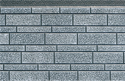 Brick Pattern Metal Carved Panels