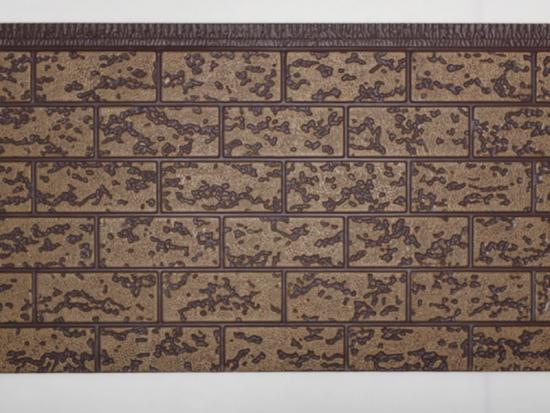 6 Standard Brick Pattern Metal Carved Board