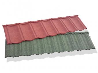 Colorful Stone Coated Steel Roofing Tile