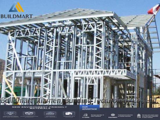 Lightweight steel frame for modular house
